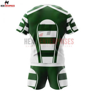 Vêtements de sport personnalisés sublimés pour hommes fous ensemble d'uniformes de rugby chemises et maillots respirants dernier style - Product Image 2