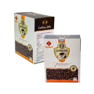 Boîte à café 24H utilisant comme poudre de café de bonne qualité avec de l'eau bouillante facile à utiliser emballage dans une boîte en carton fabriqué au Vietnam fournisseur - Product Image 4