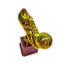 Trophée en métal cristal de haute qualité Récompenses sportives exclusives pour les champions de match de football