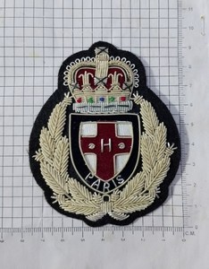 Patchs de broderie faits à la main de conception sur mesure couleurs et tailles personnalisées disponibles nouveau style de tissu sergé adhésif bordure Merrow - Product Image 6