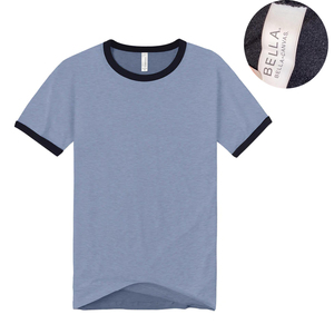 Custom sportswear unisex adult Ringer tee shirt, Athletic Unisex t shirts - Product Image 5