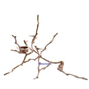 Latest Design <b>Tree</b> Branches Shape Candle Holder <b>Stand</b> for Wedding Table Decorations Unique Metal Candle Holder - Product Image 1