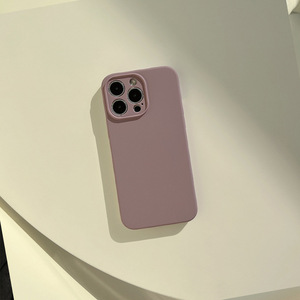 Max Luxury Cell Mobile Liquid Silicone Phone Case pour <span class=keywords><strong>iPhone</strong></span> 14 15 Pro Max Soft Hard Protection antichoc - Product Image 5