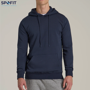 Sweat à capuche d'hiver pour homme de haute qualité, coupe classique, vêtements décontractés, impression de logo personnalisée, vente en gros, streetwear, sweats à capuche 100% coton pour garçons - Product Image 5