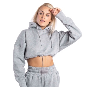 Pull à capuche de haute qualité Design coton à manches longues femmes sweats à capuche Logo personnalisé Street Wear femmes sweat-shirt respirant - Product Image 1