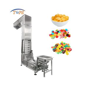 Eenvoudige Bediening Z Type Emmer Lift Transportband Voor Snoep Gummies En Chocolaatjes - Product Image 1