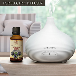 Aromatika Huile Essentielle de Baies de Genévrier 100% Pure 50ml, Aromathérapie Naturelle Fraîche, Distillée à la Vapeur, Pour Tous Types de Peau - Product Image 2