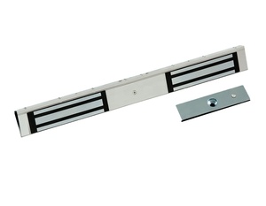 กระบอกล็อคแม่เหล็กไฟฟ้าสำหรับประตูคู่300lbs แรงยึดล็อคประตูสวิงรุ่นที่ไม่มีการตรวจสอบ - Product Image 1