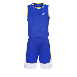 Vente en gros directe d'usine, uniformes de basket-ball de haute qualité, logo personnalisé imprimé, respirant, séchage rapide, tissu doux, tailles plus grandes pour les joueurs - Product Image 1