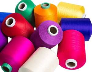 Haute ténacité 150 Poly Lichi teint Polyester fil à broder métallique MS & ST Type fil - Product Image 3