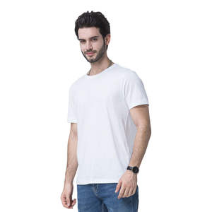 Camiseta transpirable estilo 170GSM Camiseta 100% algodón para paseos de verano - Product Image 5
