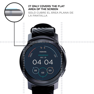 ฟิล์มกันรอยหน้าจอ ANTISHOCK สำหรับโมโตโรล่า โมโต วอทช์ 100 - Product Image 4