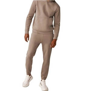 Premium Quality Custom Knitted Men's Sweatpants Solid Color Cotton/Spandex <b>Fleece</b> Blended <b>Trousers</b> Casual Straight OEM - Product Image 6