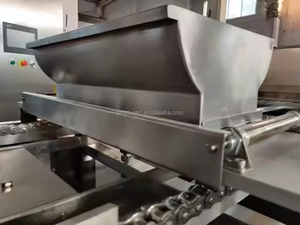 Nhà máy sản xuất trực tiếp bán sô cô la hoàn thành dây chuyền sản xuất sô cô la bền vững thanh chip thả khuôn dây chuyền sản xuất - Product Image 4