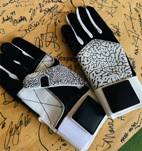 Guantes de Bateo Transpirables de Último Modelo, Ropa de Entrenamiento Estadounidense, Cuero Genuino sin Costuras, Tallas Juveniles y para Adultos - Product Image 5