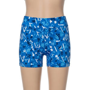 Shorts Deportivos Ecológicos con Estampado Digital, Tela Elástica de Spandex, Suaves, Transpirables, de Secado Rápido, Cómodos para Gimnasio, Running y Yoga - Product Image 1