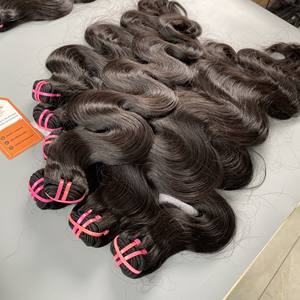 Loose Deep Wavy Super Double draw Raw Body Wavy Hair non traité cheveux crus vietnamien prix de gros - Product Image 1