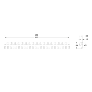 Banda Transportadora Curva Plana MODU POM MR2 CP5 para Procesamiento y Fabricación de Alimentos - Product Image 3