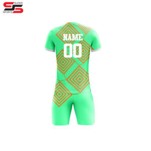 Uniformes de football respirants et confortables en polyester 100% Services OEM Formation de football Uniforme de football en gros - Product Image 6