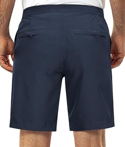 Short de golf pour homme 9 pouces entrejambe à séchage rapide taille élastique coupe classique short de randonnée 95% polyester, 5% spandex - Product Image 5