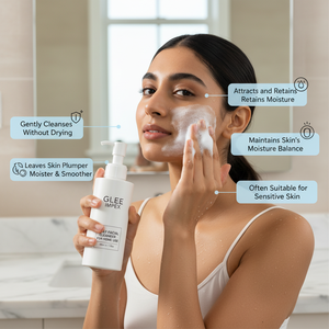 Nettoyant moussant quotidien pour le visage avec des ingrédients chimiques, hydratant doux et nettoyage en profondeur pour tous les types de peau - Product Image 3