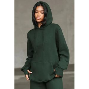 Haute qualité femmes hiver survêtements décontracté Slim Fit grande taille XL respirant à capuche imprimé léger coupe-vent ensembles - Product Image 3