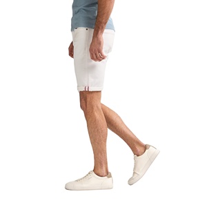 Shorts en jean élégants pour hommes, coupe slim droite, extensibles, 100 % coton, taille mi-haute vintage, décontractés, streetwear d'été, personnalisables OEM - Product Image 2