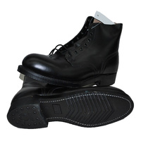 Bottes de parade formelles pour cadets, uniformes de cérémonie, fanfares, en cuir poli, confortables et élégantes.