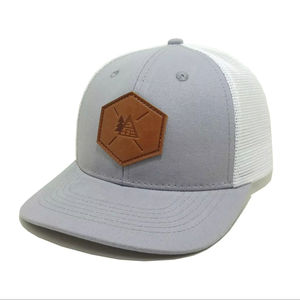 Venta al por mayor sombreros de alta calidad personalizar cuero Logo gorra de camionero gorra ajustable para hombres y mujeres OEM Vietnam sombreros - Product Image 1