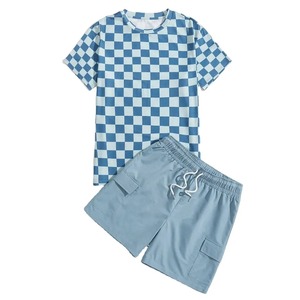 Conjunto de camiseta de manga corta de verano para hombre de alta calidad con logotipo bordado de secado rápido Diseño personalizado Técnicas lavadas Estilo liso - Product Image 5