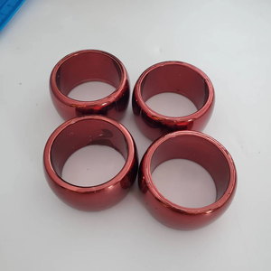 Hot Customized Best Quality Handcrafted High Polished Beautiful Colorful Fashion <b>Resin</b> Napkin <b>Ring</b> for Wedding & Parties Decor - Product Image 5