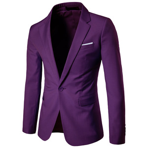 Meilleures ventes pour hommes simple boutonnage Blazer doux au toucher et design personnalisé grande taille fait à la main au Pakistan - Product Image 1