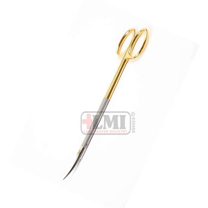 Tijeras Quirúrgicas Curvas Kelly de Acero Inoxidable Profesional, Instrumentos Quirúrgicos Manuales Reutilizables de Alta Calidad con Agarre Práctico - Product Image 5
