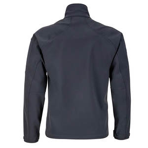 La chaqueta Softshell para hombre más vendida de manga larga e impermeable para el invierno con logotipo personalizado y cuello alto de alta calidad - Product Image 3