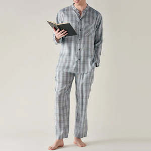 Conjunto de Pijama Térmico para Hombre, Algodón y Poliéster de Alta Calidad, Camiseta de Manga Larga y Pantalones, Talla Grande, Felpa Transpirable - Product Image 5