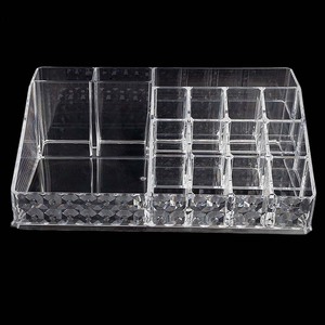 Acrylic Cosmetic <b>Makeup</b> Organizer Storage <b>Box</b> - White - Product Image 1