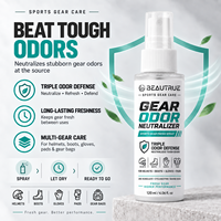 Spray Désodorisant Sportif Professionnel pour Casques, Bottes, Gants, Coussinets, Sacs, Chaussures et Équipements Difficiles à Laver