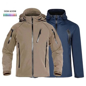 Best Selling Coat Clearance <b>Men's</b> <b>Lightweight</b> Canvas Soft Shell Hooded Tactical <b>Jacket</b> Outdoor Windbreaker Waterproof <b>Rain</b> - Product Image 1
