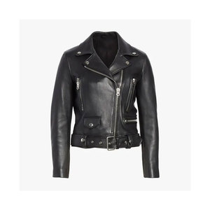 Veste en cuir de haute qualité pour hommes, Design à la mode, veste en cuir de moto pour hommes - Product Image 1