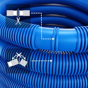 Manguera de Repuesto para Aspiradora de Piscinas Enterradas de 32 mm x 20 m para Sistema de Succión de Limpieza de Piscinas - Product Image 2