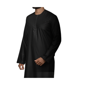 Sudadera con capucha Jubba de seda informal de Thobes étnico tradicional de alta calidad, tamaño personalizado, precio bajo para musulmanes, exportadores indios, venta - Product Image 1