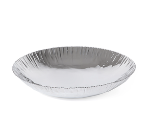 Plateau de service décoratif en aluminium de qualité durable, finition brillante, fait à la main, personnalisable, pour les collations et les ventes à chaud - Product Image 1