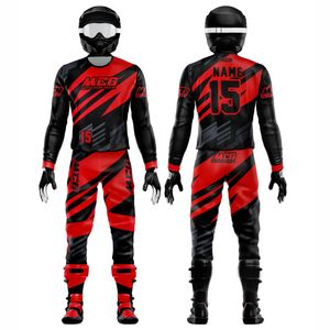 Usine directe en gros Top Tendance Design Impression numérique Tissu respirant Motocross VTT Dirt Bike ATV Uniformes de course - Product Image 1