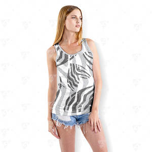 Men's 230 GSM Polyester Gym <b>Vest</b> Custom Logo Solid Plain Sleeveless Tank Top Lightweight Breathable Quick Dry for <b>Bodybuilding</b> - Product Image 2