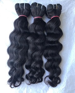 Extensions brésiliennes naturelles Remy de qualité supérieure, naturelles, noires, Loose Deep Wave, cuticules alignées, vente en gros - Product Image 2