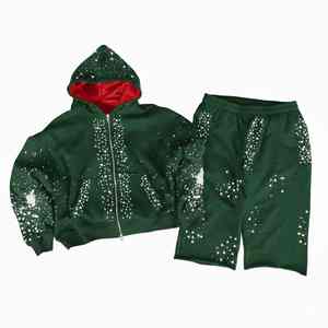 เสื้อฮู้ดดี้ผู้หญิงแบบมีรอยขาด สไตล์สตรีทแวร์ ระบายอากาศได้ดี ผลิตตามสั่ง ขายส่ง แห้งเร็ว รับทำโลโก้ สี และขนาดตามต้องการ - Product Image 4