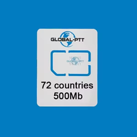Radio talkie-walkie PTT mondiale avec carte SIM 500 Mo/mois, modules Ethernet et de communication annuels inclus