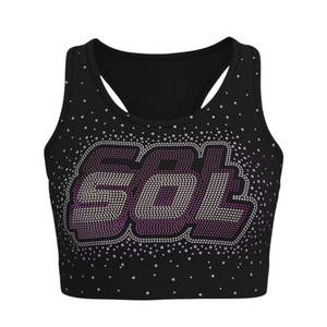 Soutien-gorge de sport confortable et de maintien pour la danse, l'entraînement et l'usage quotidien – Soutien-gorge de sport pour la cheerleading - Product Image 1