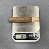 Manche de couteau en bois naturel brut pour la fabrication de couteaux personnalisés, matériau de manche en bois fait main, fourniture artisanale DIY