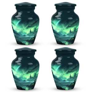 ออโรร่าบอเรียลิสโกศใส่เถ้ากระดูกโกศสำหรับผู้ใหญ่ขี้เถ้ากระดูกมนุษย์ - Product Image 3